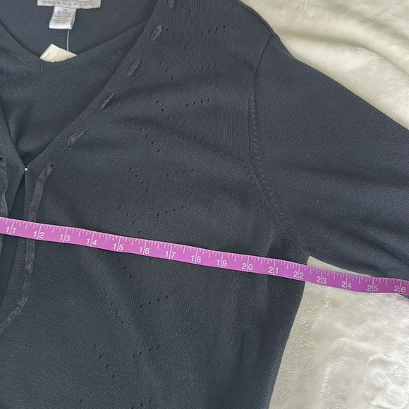 Maggie McNaughton Black Sweater NWT - Picture 7 of 8
